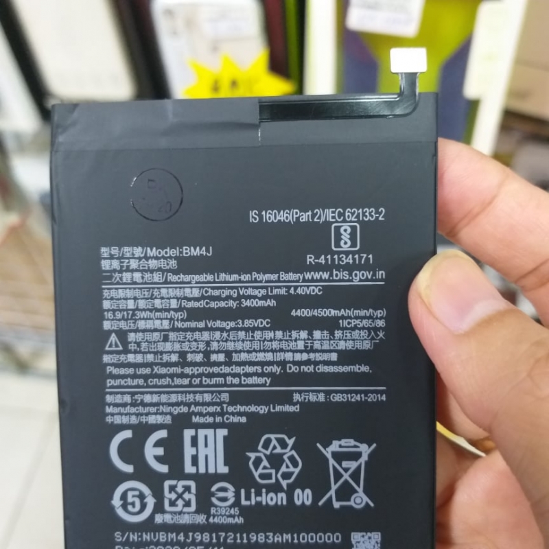 Pin Xiaomi Redmi Note 8 Pro Dung Lượng 4500 mAh Chính Hãng Pin Được Nhập Chính Hãng Bảo Hành Lâu 1 Đổi 1 Giao Hàng Nhanh Toàn Quốc